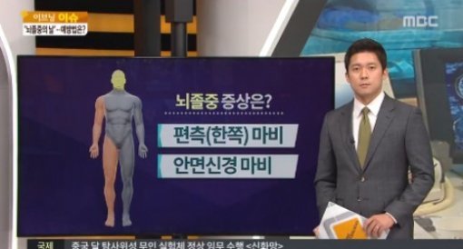 '뇌졸중의 종류와 원인' 사진출처｜MBC 방송화면 캡처