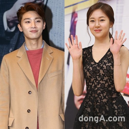 ‘금 나와라 뚝딱’에서 백진희(오른쪽)와 박서준은 철부지 부부였지만, 현실에선 2년째 예쁜 사랑을 키워가는 신실한 연인이다. 동아닷컴DB