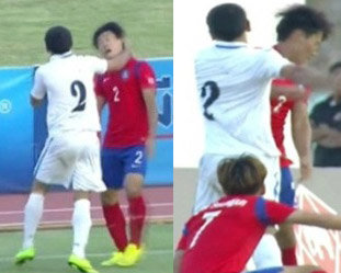 우즈벡 폭력축구 동영상