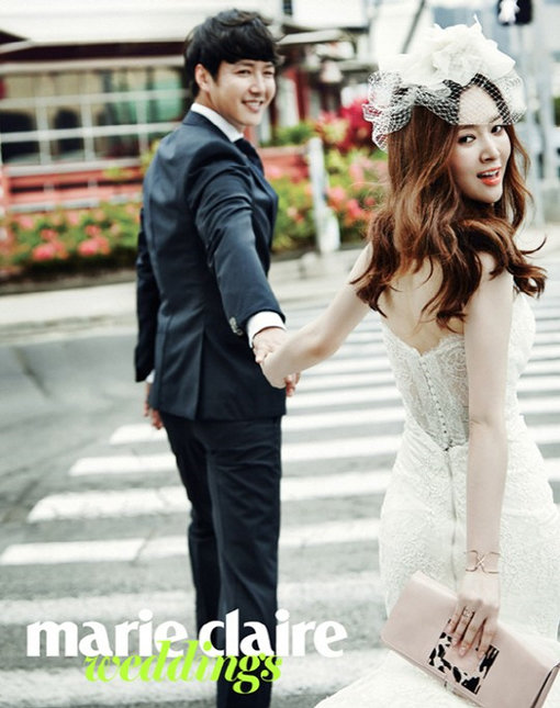 윤상현 메이비 웨딩화보. 사진=‘윤상현 메이비 웨딩화보’ 마리끌레르