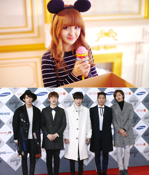 가수 앤씨아-그룹 B1A4(아래). 사진｜제이제이홀릭미디어·동아닷컴DB