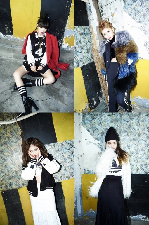 (시계방향)전지윤 권소현 허가윤 김현아, 사진|큐브엔터테인먼트