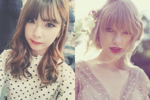 표혜미·테일러 스위프트, 사진｜인스타그램, 공식 홈페이지