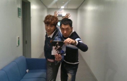 앤디 김제동, 사진|니엘 트위터