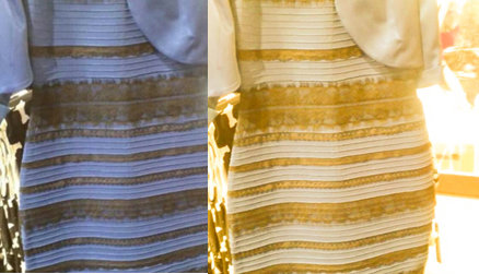 드레스 색깔 논란