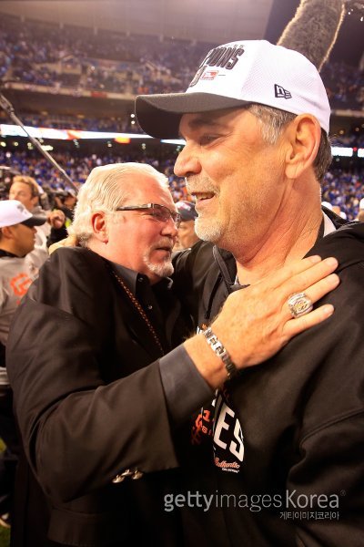 브라이언 세이빈 단장-브루스 보치 감독. ⓒGettyimages멀티비츠