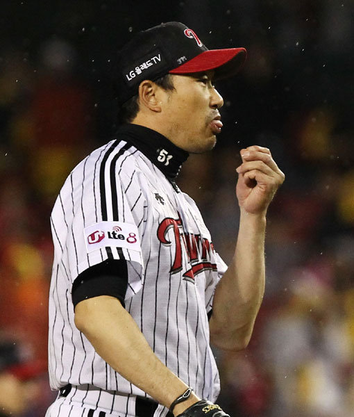 LG 봉중근. 사진제공｜스포츠코리아