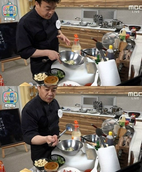 마이리틀텔레비전 백종원사진= 다음티비팟 MBC LIVE ‘마이리틀텔레비전’ 캡처