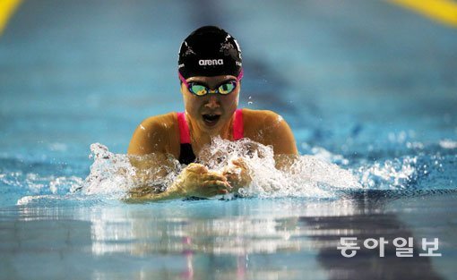 우승한 양지원이 환하게 웃고 있는 모습. 울산|장승윤 동아일보 기자 tomato99@donga.com