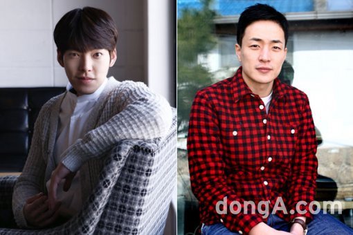 배우 김우빈-이병헌 감독(오른쪽). 동아닷컴DB