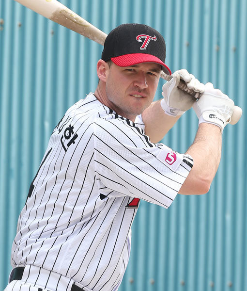 잭 한나한. 사진=LG트윈스 제공.