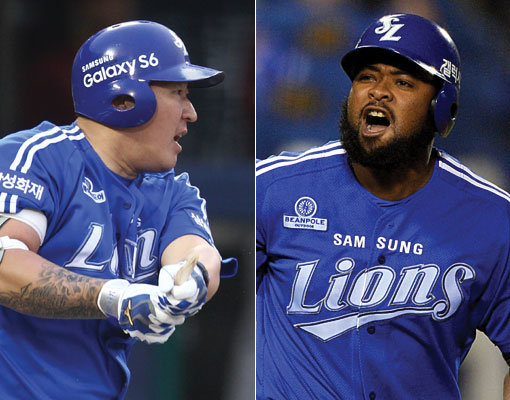 최형우-나바로(오른쪽). 사진|스포츠동아DB·스포츠코리아