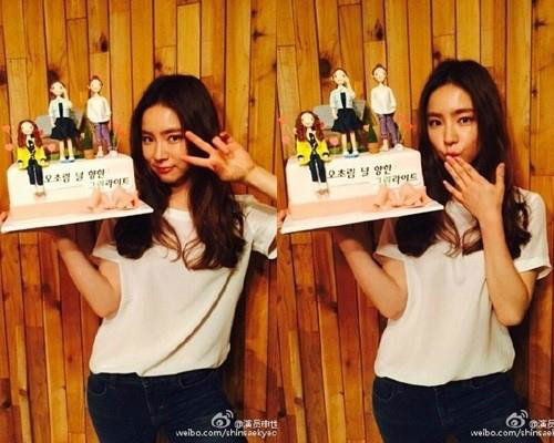 사진= 신세경 웨이보 캡처