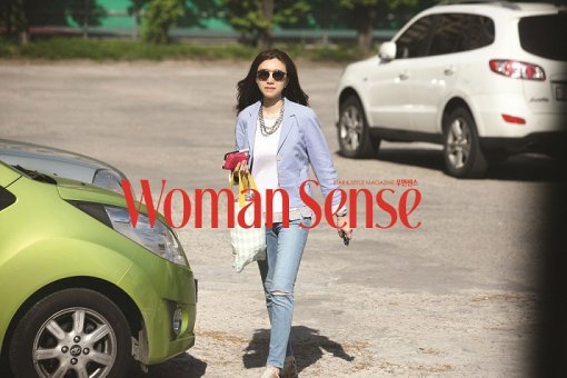 유재석 아내 나경은. 사진=‘유재석 아내 나경은’ 우먼센스