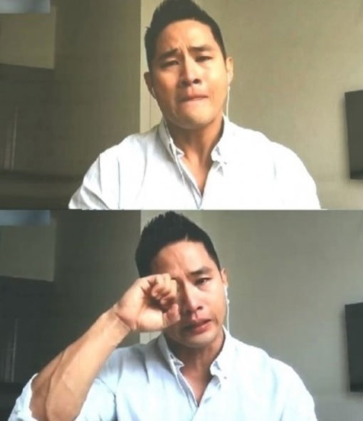 유승준 방송사고. 사진=‘유승준 방송사고.’ 유승준 인터넷 방송캡처