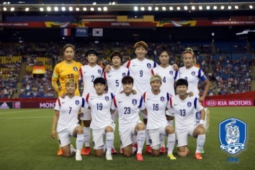 한국 여자축구대표팀. 사진=대한축구협회