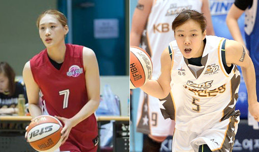 강이슬-심성영(오른쪽). 사진제공｜WKBL