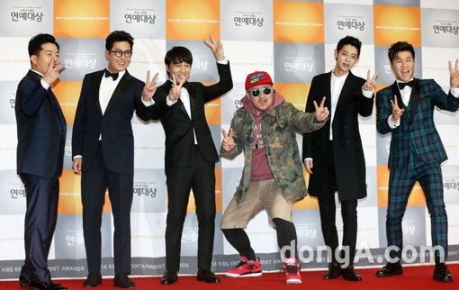 KBS 예능 프로그램 ‘1박 2일’의 주역들. 동아닷컴DB