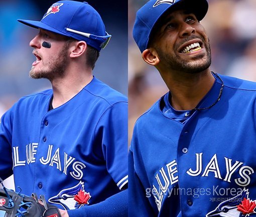 조쉬 도날드슨-데이빗 프라이스. ⓒGettyimages멀티비츠