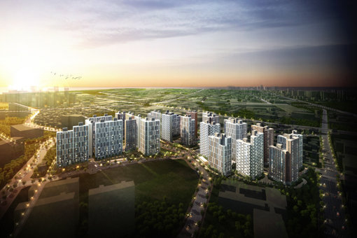 e편한세상 도화 투시도