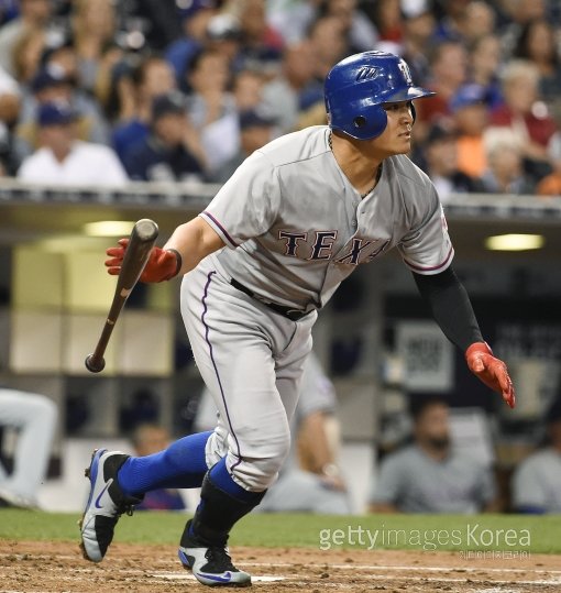 텍사스 추신수. 사진=ⓒGettyimages멀티비츠