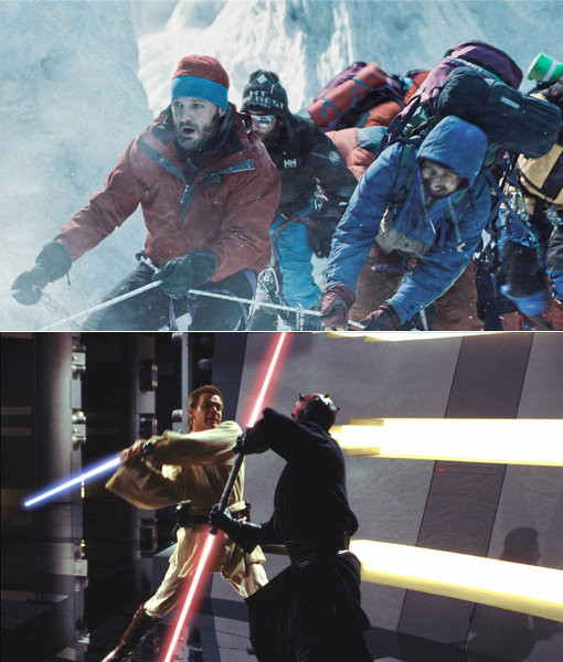 영화 ‘에베레스트’-‘스타워즈’(아래). 사진제공|워킹타이틀·이십세기폭스코리아