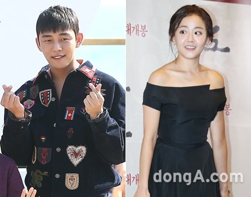 유아인(왼쪽)과 문근영이 각각 SBS 월화드라마 ‘육룡이 나르샤’와 수목드라마 ‘마을-아치아라의 비밀’을 통해 2년 만에 안방극장으로 돌아왔다. 동아닷컴DB