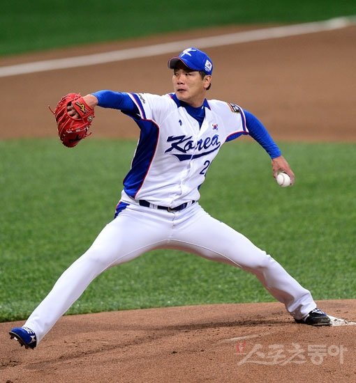 대한민국 선발 SK 김광현. 스포츠동아DB