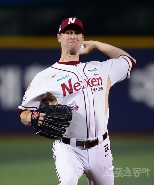 넥센 벤 헤켄. 스포츠동아DB