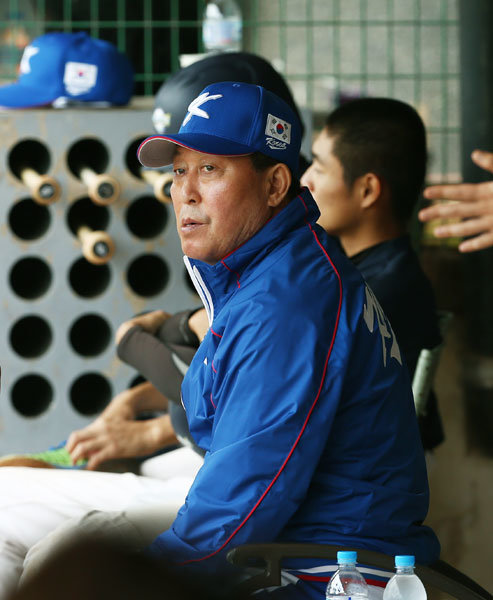 프리미어12 야구대표팀 김인식 감독. 사진제공｜스포츠코리아