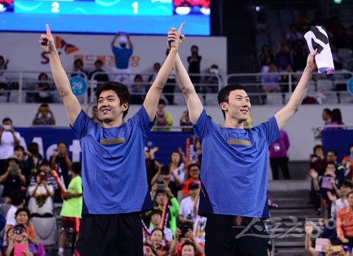배드민턴은 한국이 올림픽에서 순위를 끌어올리는 데 큰 역할을 한 효자종목이다. 한국배드민턴은 지난 6차례의 올림픽에서 금메달 6개, 은메달 7개, 동메달 5개를 획득하는 성과를 거뒀다. 남자복식의 이용대(왼쪽)-유연성은 내년 리우데자네이루올림픽 금메달 후보다. 스포츠동아DB