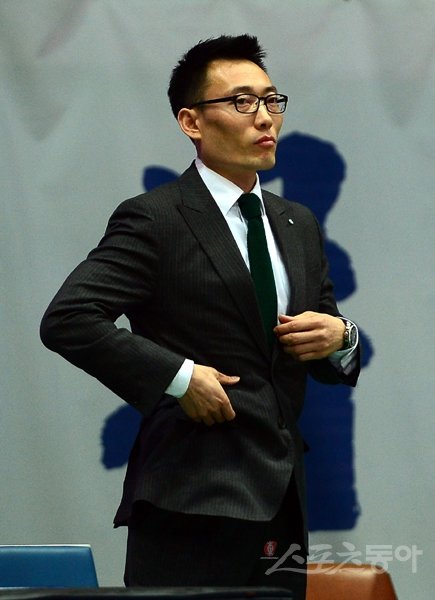 신한은행 전형수 감독대행. 스포츠동아DB