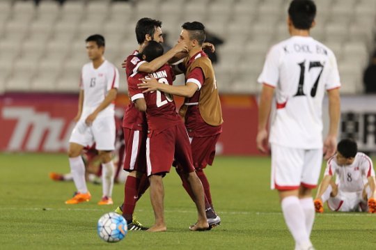 카타르 축구대표팀. 사진제공｜ⓒGettyimages멀티비츠