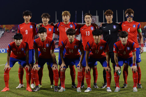 올림픽축구대표팀. 사진제공｜대한축구협회