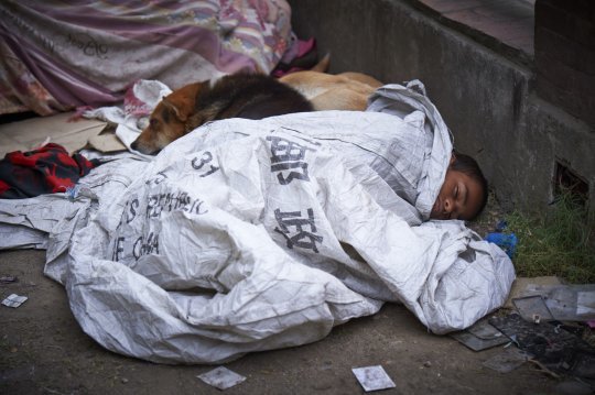 강영호 작가의 ‘My name is not street child‘ 사진 제공 | 초록우산어린재단