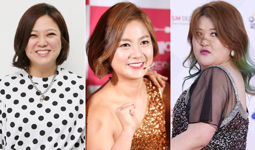 김숙 박나래 이국주(왼쪽부터)가 친화력을 앞세운 친근한 매력으로 새로운 ‘여성 예능인 트로이카’를 구축하고 있다. 사진|JTBC·동아닷컴DB