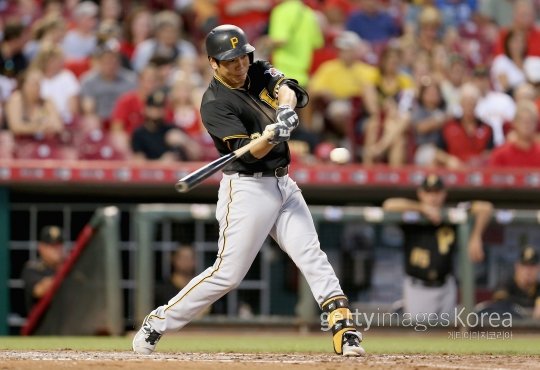 피츠버그 강정호. 사진=ⓒGettyimages멀티비츠