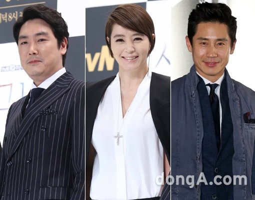 배우 조진웅-김혜수-신하균(맨 왼쪽부터). 동아닷컴DB