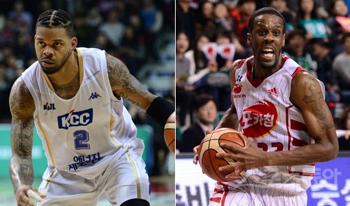 안드레 에밋-애런 헤인즈(오른쪽). 스포츠동아DB