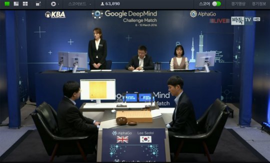 사진=이세돌 인공지능 알파고 ‘세기의 대국’