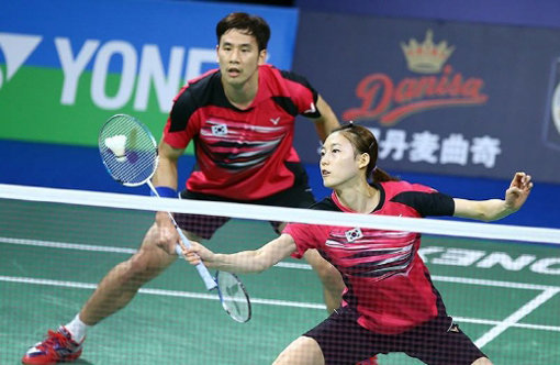 고성현-김하나(오른쪽). 사진제공｜세계배드민턴연맹
