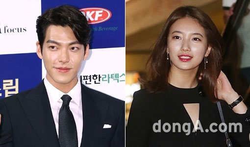 연기자 김우빈-수지(오른쪽). 동아닷컴DB