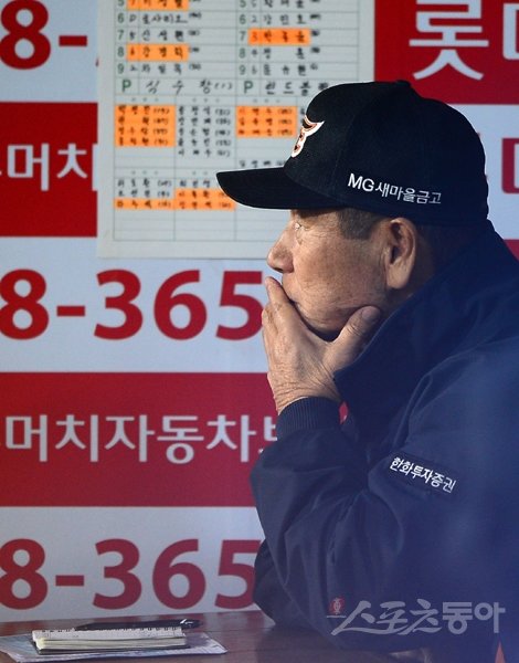 한화 김성근 감독. 스포츠동아DB