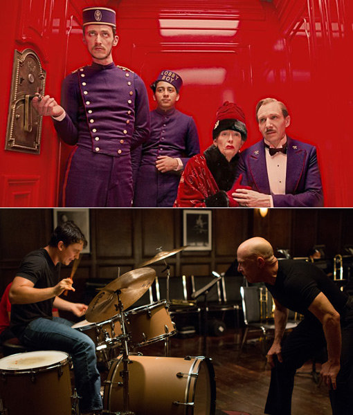 최근 들어 외화의 수입 가격이 크게 오르고 있다. 영화 ‘그랜드 부다페스트 호텔’-‘위플래쉬’(위부터) 등 소위 ‘대박’ 흥행작 탄생의 한 원인이다. 사진제공|이십세기폭스 코리아·에이든컴퍼니