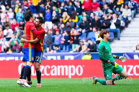 축구국가대표팀 골키퍼 김진현(오른쪽). 사진=ⓒGettyimages이매진스