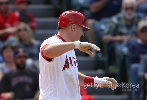 마이크 트라웃. ⓒGettyimages/이매진스