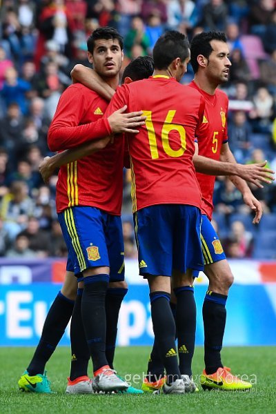 스페인 축구대표팀. ⓒGettyimages이매진스