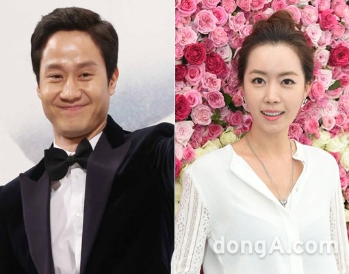 연기자 정우-김유미 부부. 동아닷컴DB