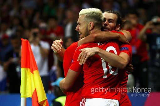 아론 램지(좌)와 가레스 베일(우). ⓒGettyimages이매진스