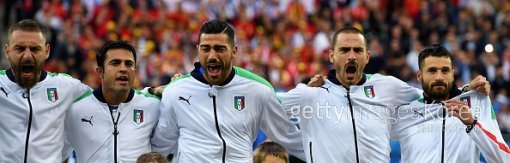 이탈리아 축구대표팀 선수들. ⓒGettyimages이매진스